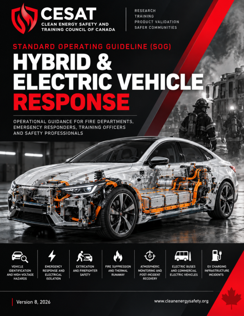 CESAT Hybrid & Electric Vehicle Response Standard Operating Guideline cover